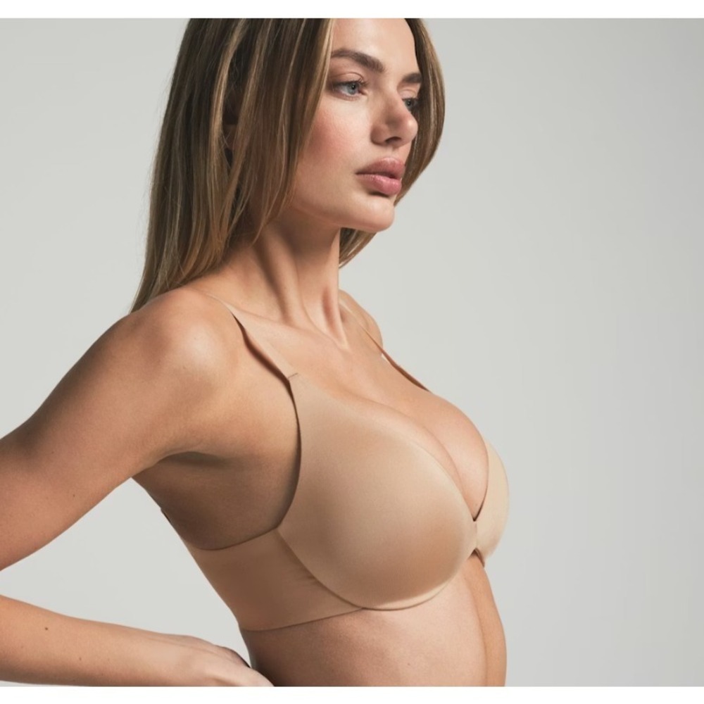 Skims Wireless Form‎ Super Push-Up Bra BA-PLG-2632 Clay, 36DD - Picture 4 of 5